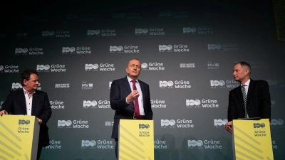 Die Landwirtschaft steht zu Beginn der Agrarmesse Grüne Woche unter Druck. (Foto: Sebastian Christoph Gollnow/dpa)