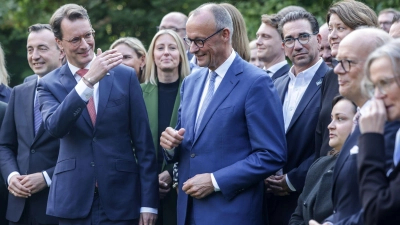 Bundeskanzler Friedrich Merz (CDU) hat die Wahlerfolge der CDU bei den Kommunalwahlen in NRW gelobt. (Foto: Oliver Berg/dpa)