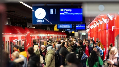 Ein Wochenende lang werden keine S-Bahnen durch den Stammstrecken-Tunnel unter der Münchner Innenstadt fahren. (Archivbild) (Foto: Lukas Barth/dpa)