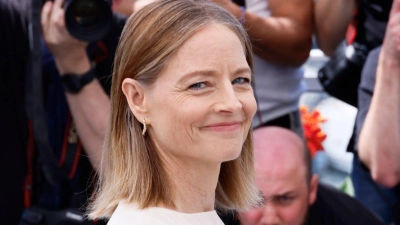 Jodie Foster vor der Pressekonferenz zu ihrem neuen Film in Cannes. (Foto: Joel C Ryan/Invision/AP/dpa)