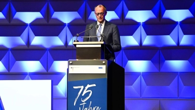 75 Jahre BKA sind nach Worten des Kanzlers eine Erfolgsgeschichte. (Foto: Soeren Stache/dpa)