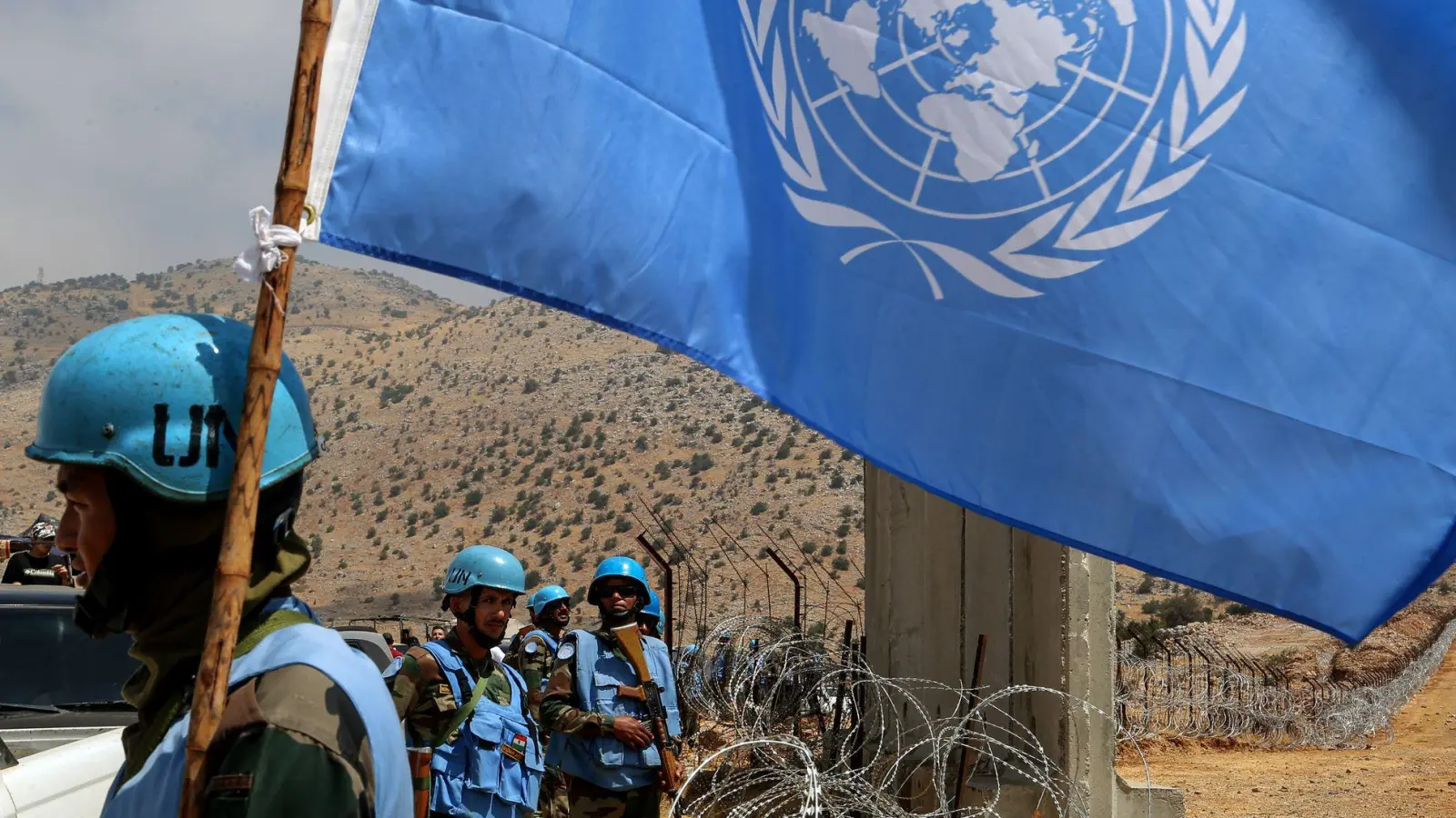 Seit 1978 sind Unifil-Blauhelmsoldaten im Libanon stationiert. (Archivbild) (Foto: Marwan Naamani/dpa)