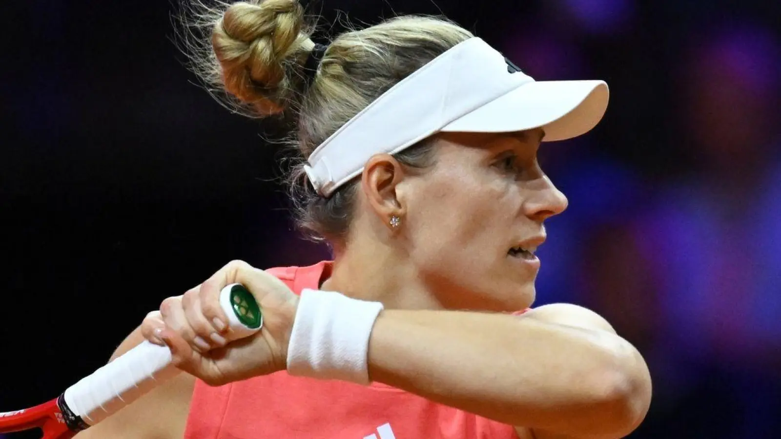 Erreichte in Rom das Achtelfinale: Angelique Kerber. (Foto: Marijan Murat/dpa)