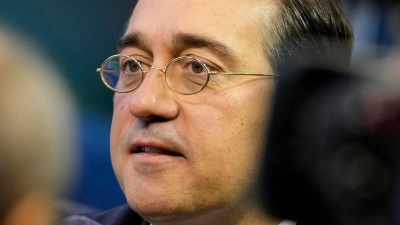 Wirft Israel vor, die vom Internationalen Gerichtshof angeordneten Maßnahmen zu ingorieren: José Manuel Albares. (Foto: Virginia Mayo/AP/dpa)