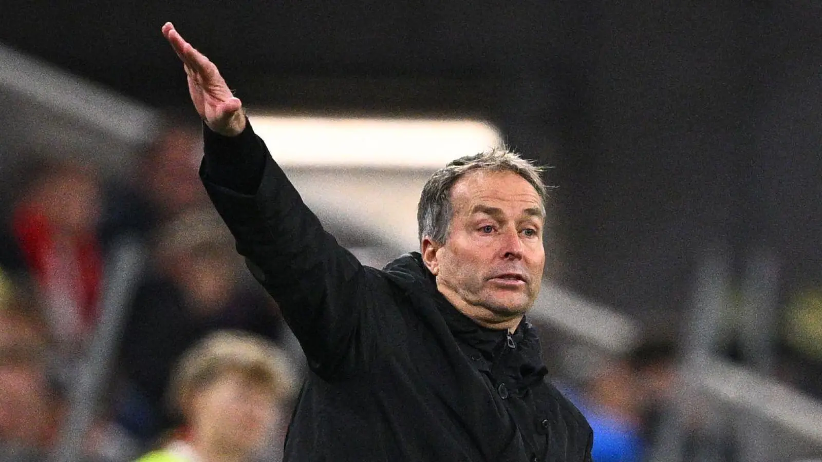 Kaspar Hjulmand verliert in München erstmals mit Leverkusen in der Bundesliga. (Foto: Tom Weller/dpa)