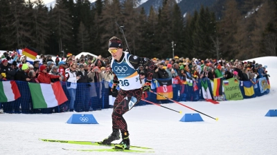 Philipp Horn war der beste Deutsche im Sprint. (Foto: Hendrik Schmidt/dpa)