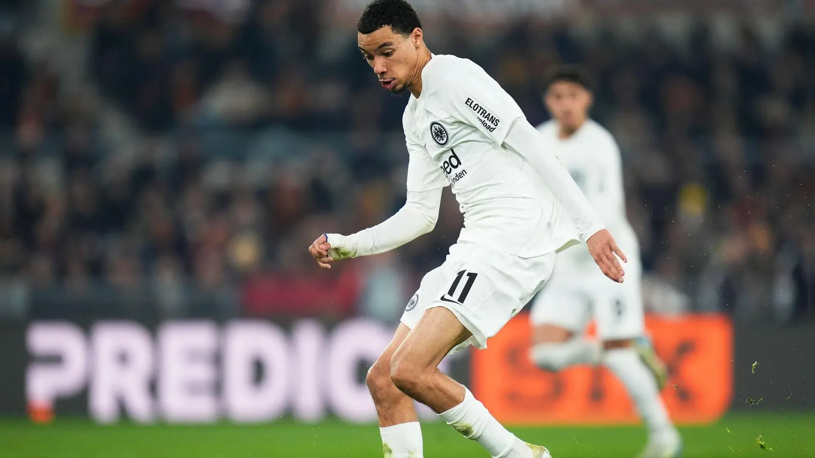 Hugo Ekitiké wechselt von Eintracht Frankfurt zum FC Liverpool. (Foto: Giuseppe Maffia/dpa)