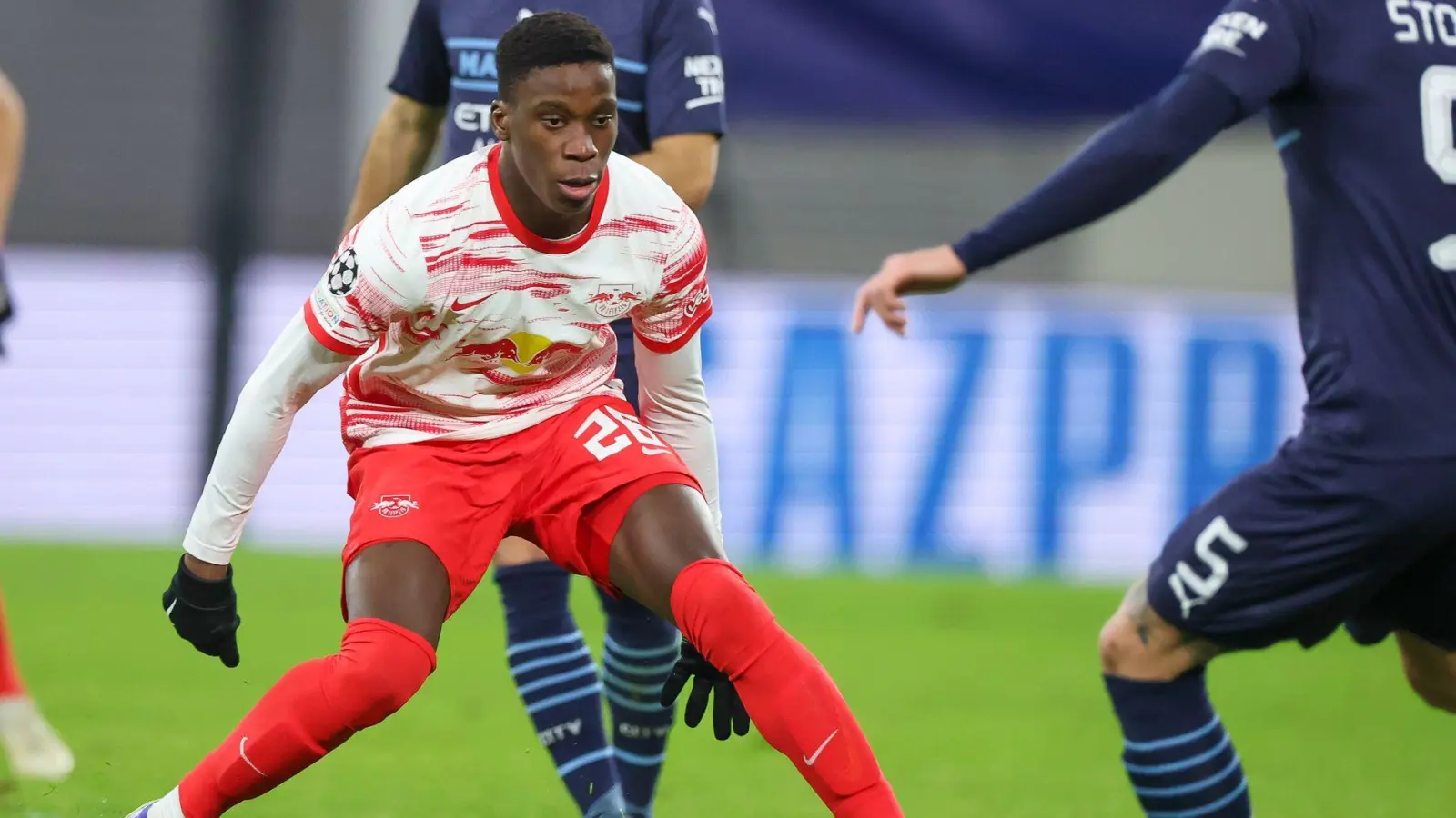 Ilaix Moriba hat einen neuen Verein und wechselt zu Celta Vigo. (Foto: Jan Woitas/dpa-Zentralbild/dpa)