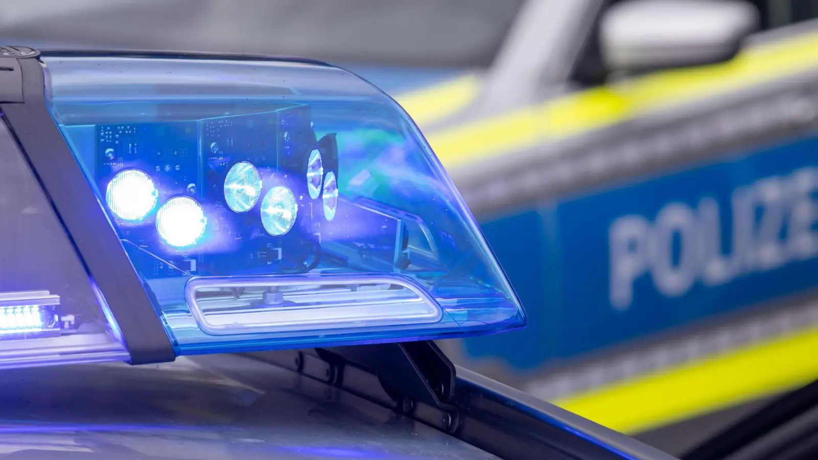 Die Polizei begleitete die Versammlung. (Symbolbild) (Foto: Daniel Karmann/dpa)