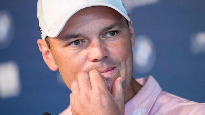 Martin Kaymer glaubt an einen Erfolg der deutschen Fußballer gegen Spanien. (Foto: Peter Kneffel/dpa)