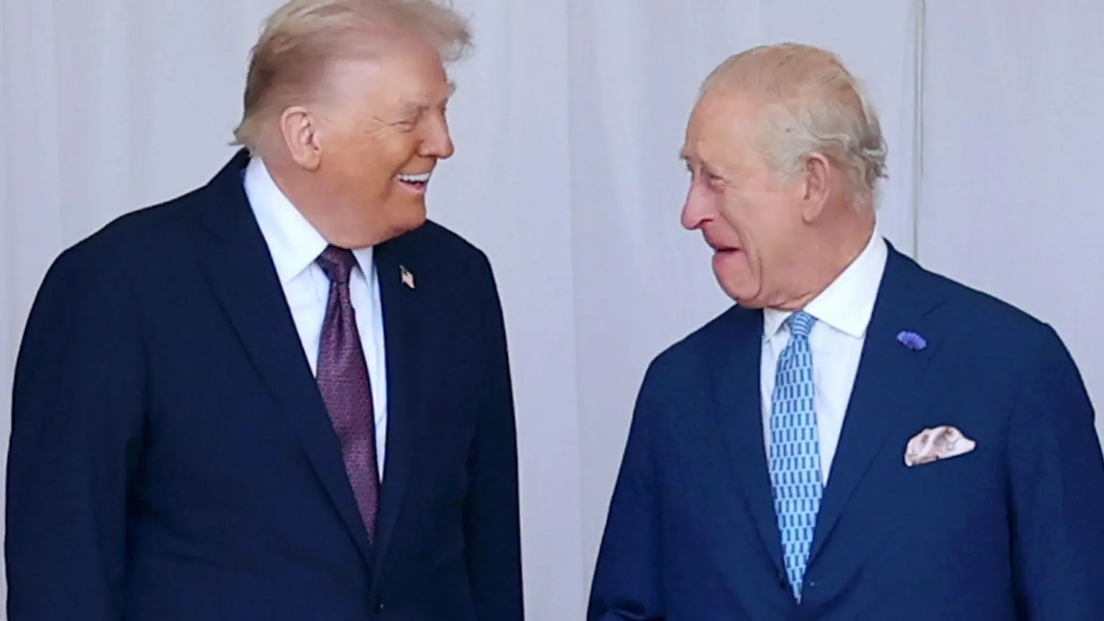 Trump bezeichnet König Charles III. als Freund.  (Foto: Chris Jackson/PA Wire/dpa)