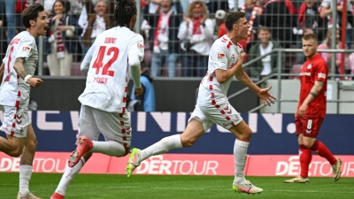 Der 1. FC Köln ist wieder erstklassig (Foto: Federico Gambarini/dpa)