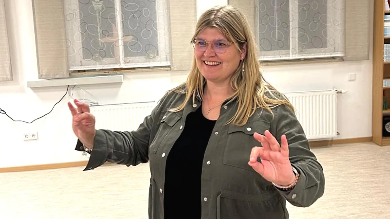 Julia Kranz hat die Leitung des Kirchenchores in Lichtenau übernommen. (Foto: Kerstin Baer )