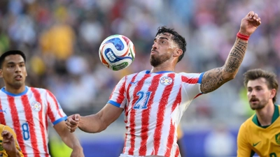 Paraguay ist der deutsche Gegner im Sechzehntelfinale. (Foto: Eakin Howard/AP/dpa)