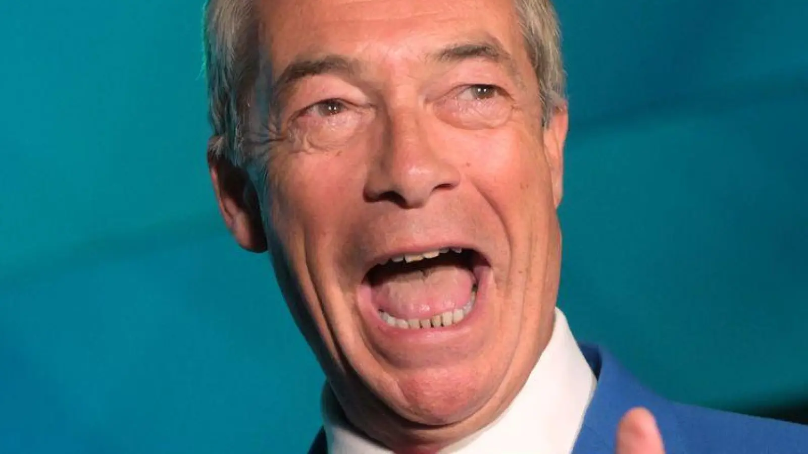 Gegen die britische Partei von Nigel Farage wurden erneut Vorwürfe erhoben. (Foto: Thomas Krych/AP/dpa)
