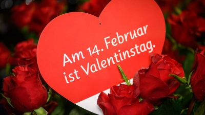 Der Valentinstag ist auch in Norwegen besonders. (Symbolbild) (Foto: Patrick Pleul/dpa)