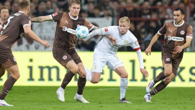 Matchwinner gegen St. Pauli: Mainz-Stürmer Jonathan Burkardt (Foto: Marcus Brandt/dpa)