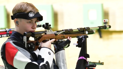 Hanna Bühlmeyer bei der WM in Kairo. (Foto: Jürgen Heise)