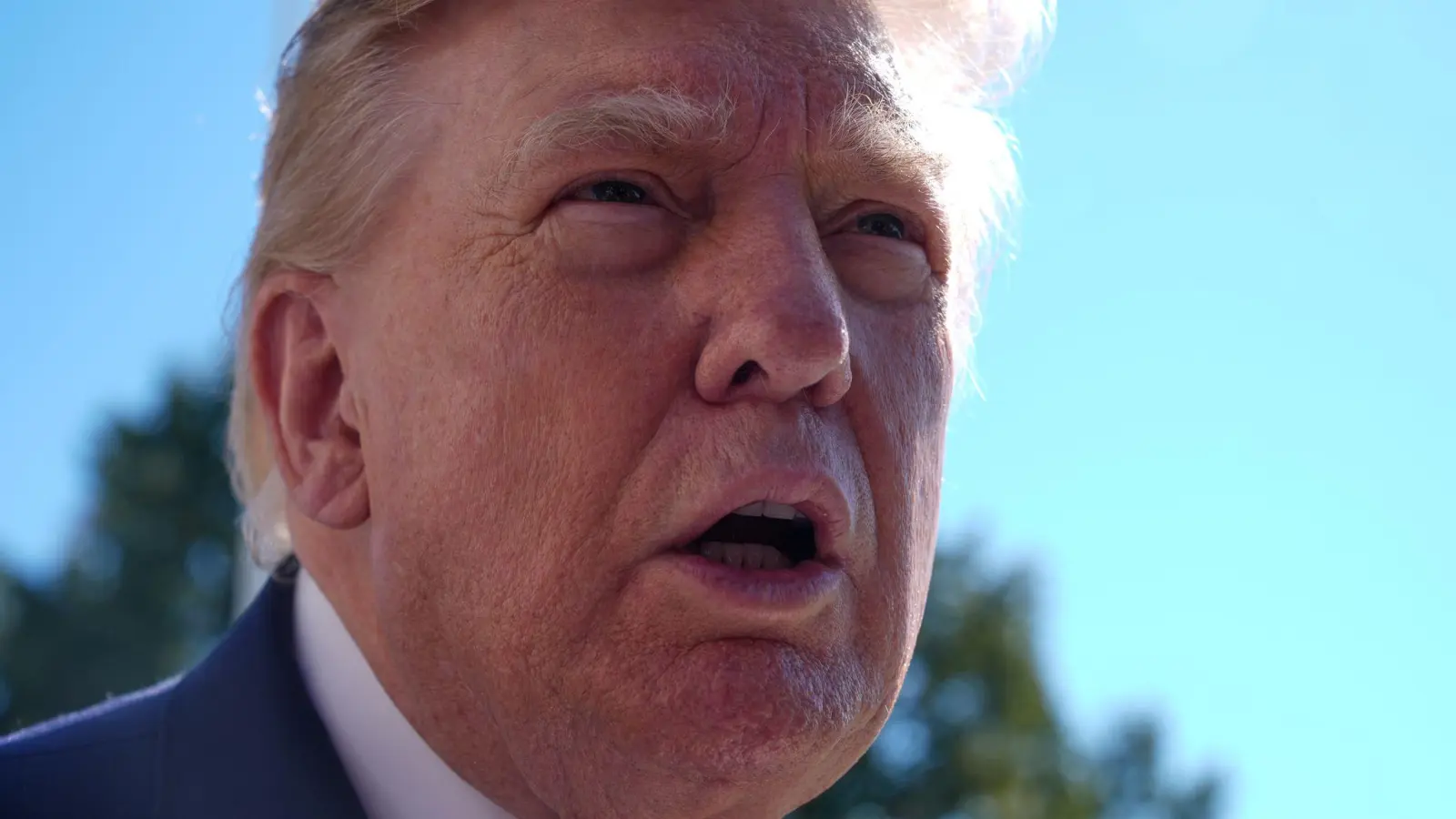 Trump richtet eine Warnung an die Huthi-Miliz. (Foto: Manuel Balce Ceneta/AP/dpa)