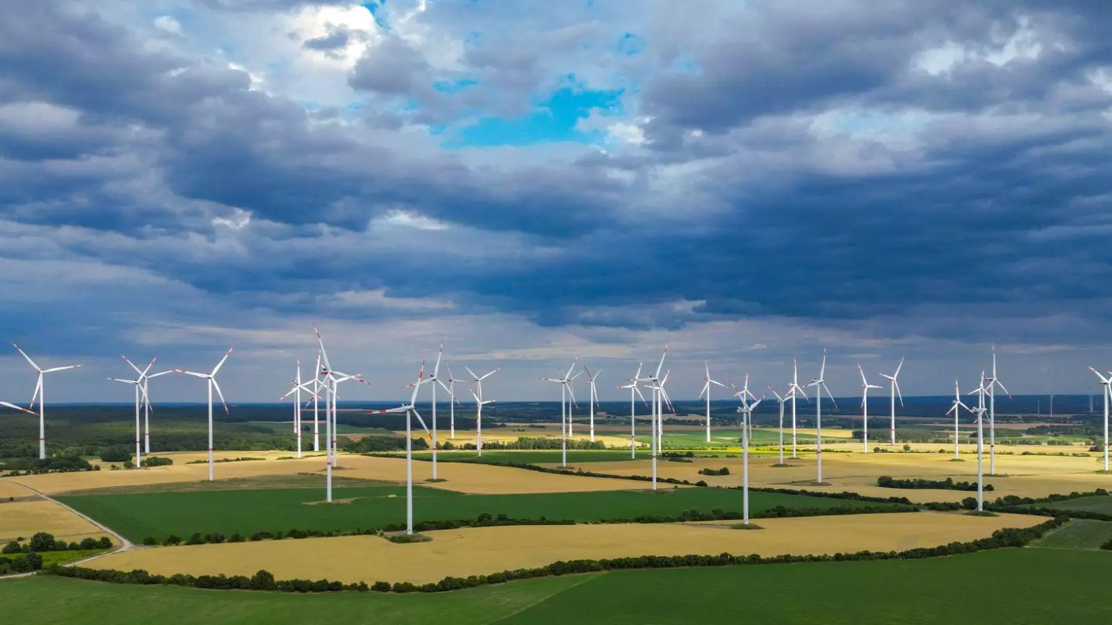 Nie zuvor wurden so viele neue Windräder in Deutschland genehmigt.  (Foto: Patrick Pleul/dpa)