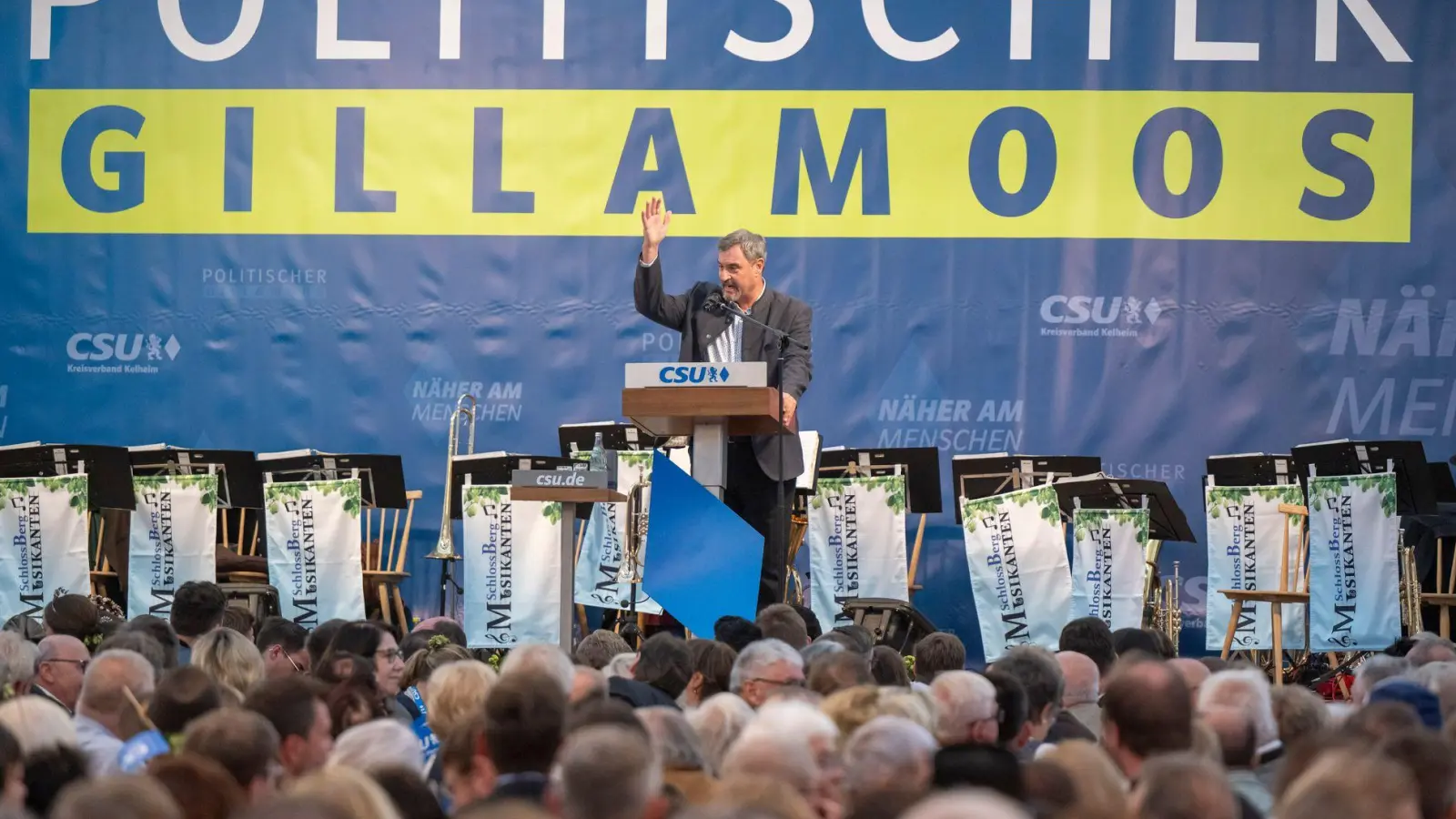 Markus Söder wird - wie jedes Jahr - ein Hauptredner auf dem Gillamoos sein. (Archivbild) (Foto: Peter Kneffel/dpa)