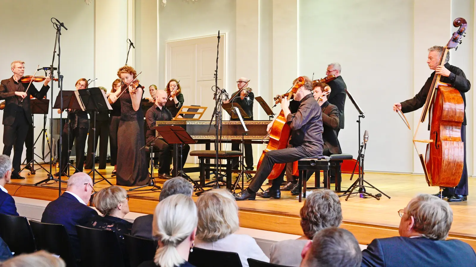 Stammgast bei der Bachwoche: das Freiburger Barockorchester beim Eröffnungskonzert. (Foto: Jim Albright)