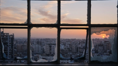 Hilfsorganisationen fürchten um ihren Einsatz im Gazastreifen.  (Foto: Abdel Kareem Hana/AP/dpa)