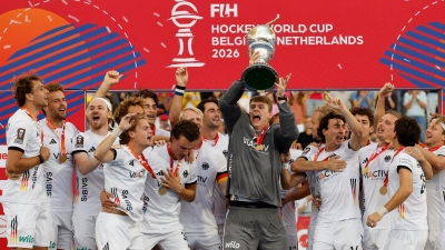 Deutschland ist zum vierten Mal Hockey-Weltmeister. (Foto: Geert Vanden Wijngaert/AP/dpa)