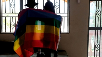 In Uganda wurde ein Gesetz gegen Homosexuelle unterzeichnet, das die Todesstrafe ermöglicht. (Foto: Uncredited/AP/dpa)