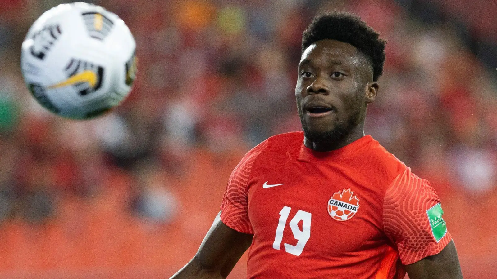 Kanadas Alphonso Davies in Aktion. (Foto: Chris Young/The Canadian Press via ZUMA/dpa/Archiv)