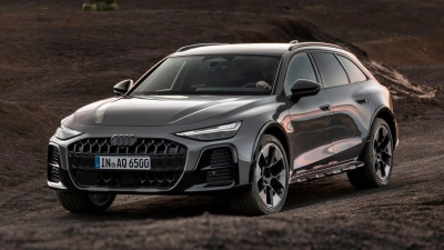 Der A6 kann jetzt wieder Offroad. Audi stellt dem Avant erneut den Allroad zur Seite: bulligeres Design, elf Zentimeter breiter und geeignet für unebenes Gelände. (Foto: TSP/Audi AG/dpa-tmn)