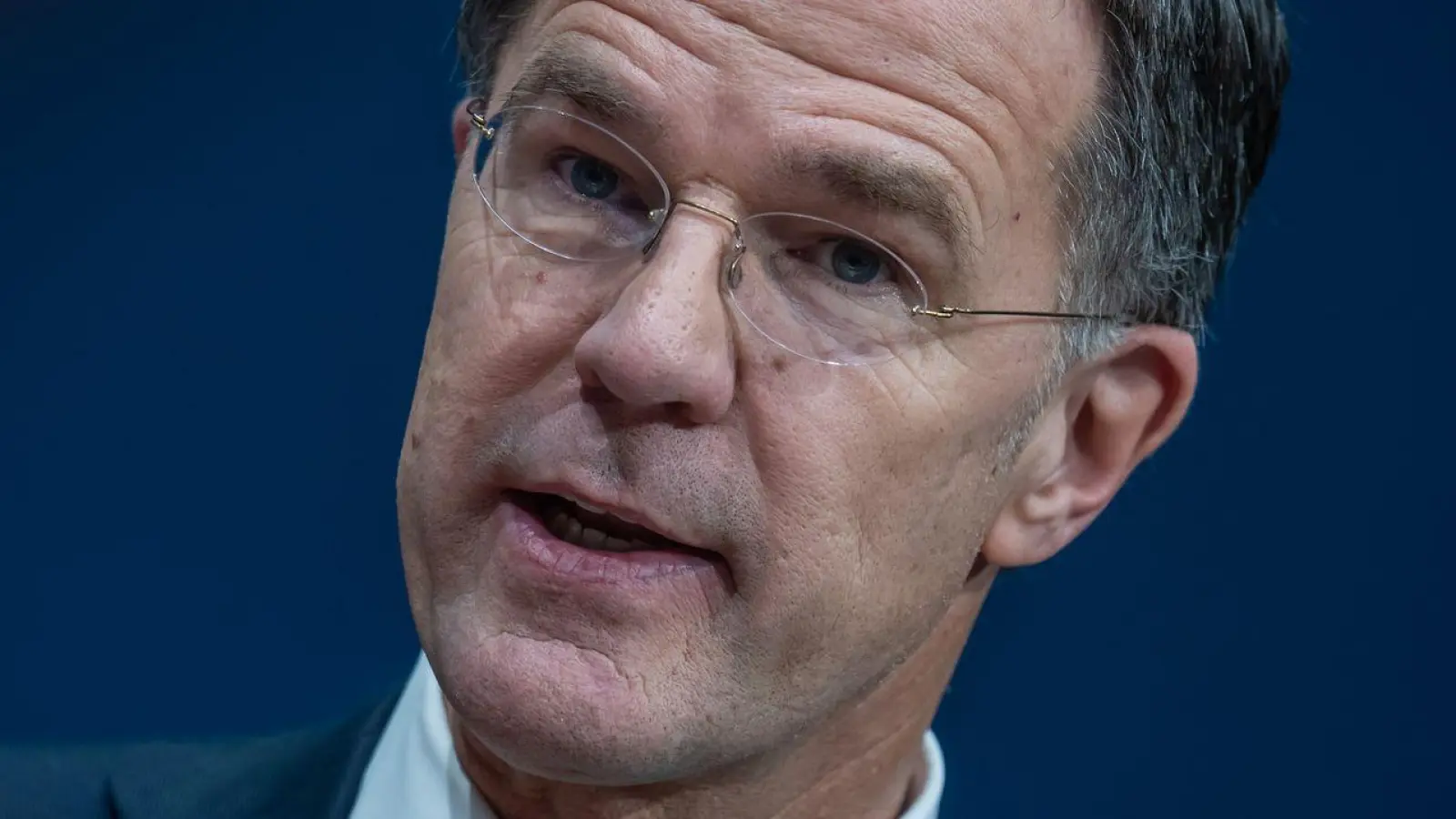 Nato-Generalsekretär Mark Rutte sieht die Ukraine langfristig als Teil des Schutzwalls gegen Russland, auch wenn sie vorerst kein Bündnismitglied werden kann. (Archivbild) (Foto: Michael Kappeler/dpa)