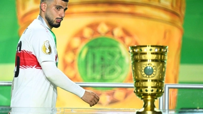 Titelverteidigung verpasst: Deniz Undav und der VfB Stuttgart (Foto: Tom Weller/dpa)
