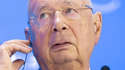 Er hatte die Vorwürfe stets zurückgewiesen: Klaus Schwab (Archivbild) (Foto: Michael Buholzer/KEYSTONE/dpa)