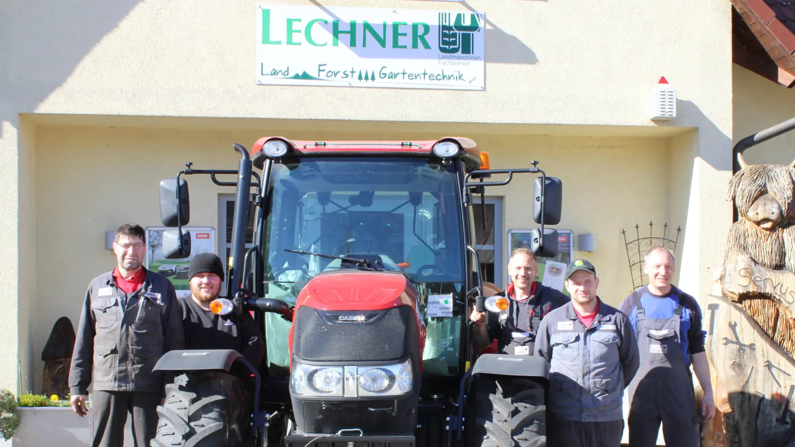 Das Team der Firma Lechner in Gerhardshofen bietet Kunden umfassende technische Kompetenz, Service und Beratung. (Foto: Ramona Emmert)