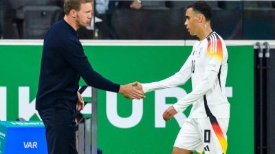 Nagelsmann verzichtet bei Nations League auf Musiala. (Foto: Tom Weller/dpa)