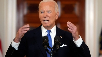 US-Präsident Joe Biden hält das Urteil des Obersten Gerichts für einen „gefährlichen Präzedenzfall“. (Foto: Jacquelyn Martin/AP)