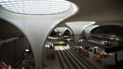 Die Bauindustrie wartet auf neue Aufträge der Bahn. (Foto: Markus Lenhardt/dpa)