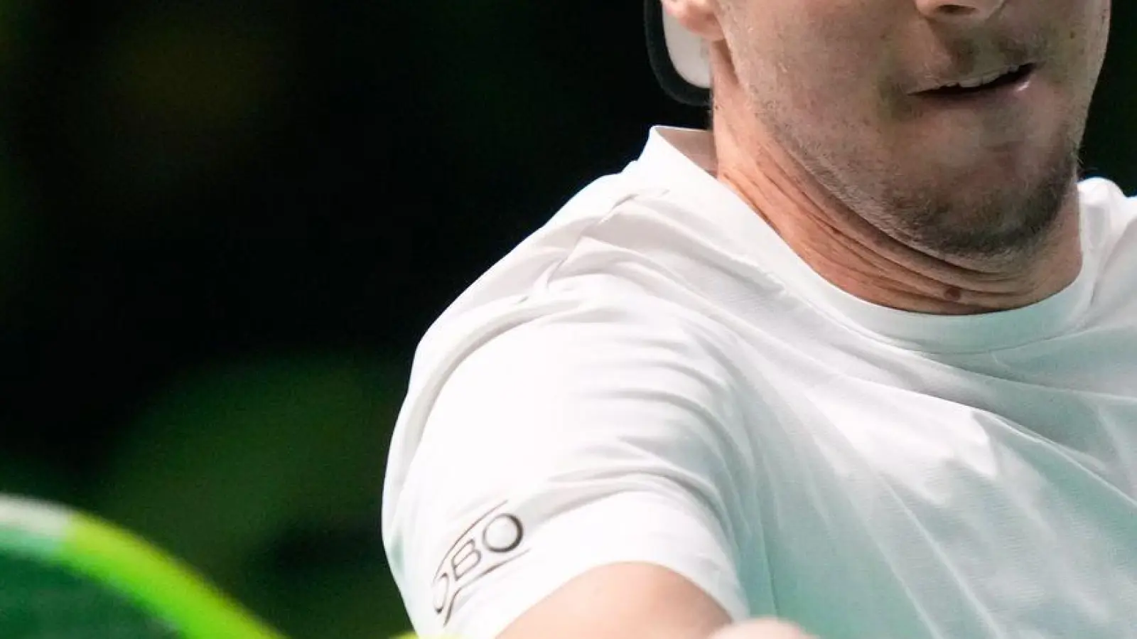 Jan-Lennard Struff war zum Auftakt gegen Pablo Carreno Busta gefordert (Foto: Luca Bruno/AP/dpa)