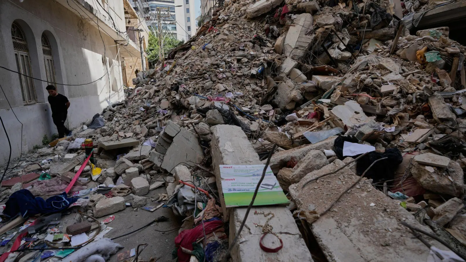 Trump verkündet eine Verlängerung der Waffenruhe zwischen Israel und Libanon um drei Wochen. (Archivbild) (Foto: Hussein Malla/AP/dpa)
