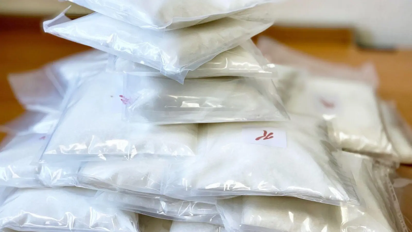Die auch „Special K“ oder „K“ genannte Substanz wird meist als weißes Pulver geschnupft. (Foto: ---/Hauptzollamt Krefeld/dpa)