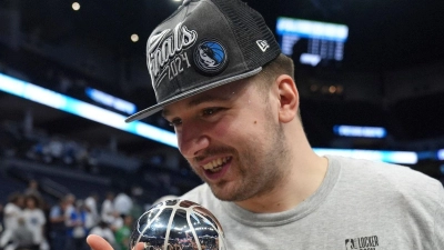 Luka Doncic von den Dallas Mavericks ist einer der Superstars der NBA. (Foto: Abbie Parr/AP/dpa)