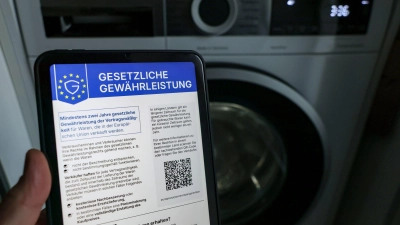 Was können Verbraucher bei Problemen tun? Auch darüber klärt das Label auf. (Symbolbild) (Foto: Jan Woitas/dpa)
