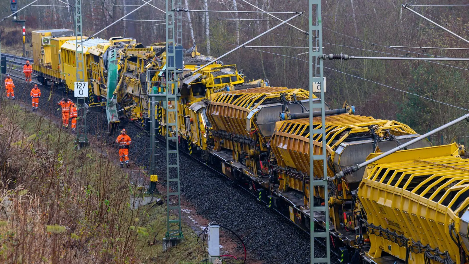 Die lange Baustelle auf der Strecke der Ammerseebahn wurde nun beendet. (Symbolfoto) (Foto: Hendrik Schmidt/dpa)