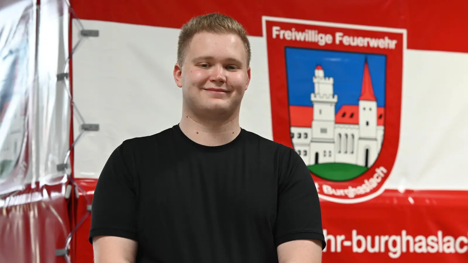 Sören Geiping ist in Burghaslach heimisch geworden. Nach dem Abitur ging er für eine Ausbildung aus dem Ruhrgebiet in den Steigerwald. (Foto: Manfred Blendinger)