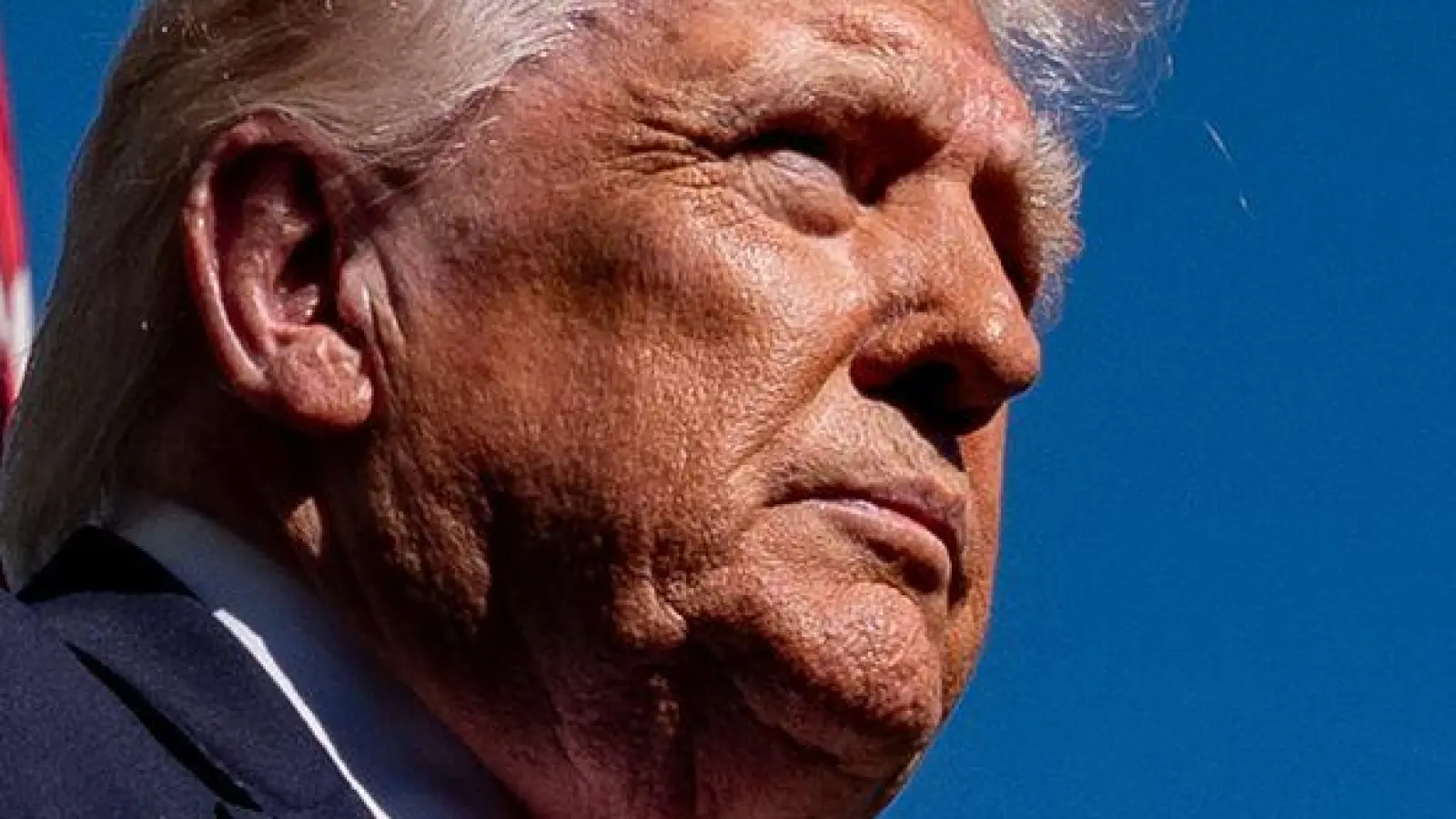 „Wenn ich nicht im Weißen Haus wäre, wäre Leo nicht im Vatikan“, behauptet Trump. (Foto: Alex Brandon/AP/dpa)