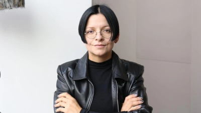 Die Künstlerin Henrike Naumann ist durch ihre Installationen bekannt geworden. (Archivbild) (Foto: Claudia Drescher/dpa-Zentralbild/dpa)