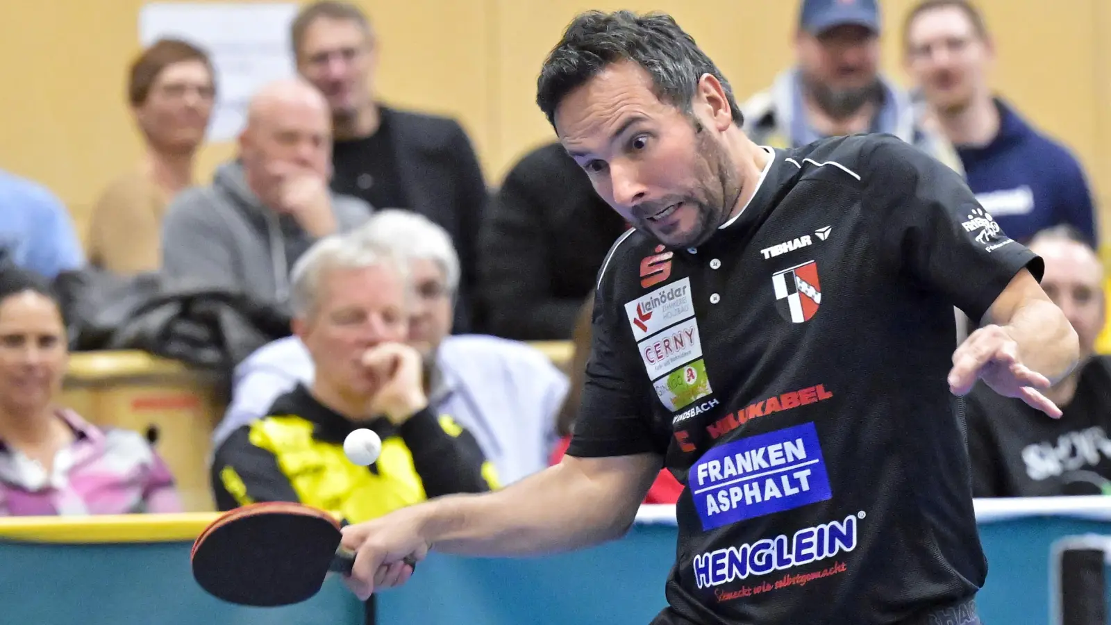 Ist seit der Weihnachtspause in sechs Zweitliga-Einzeln ungeschlagen: Windsbachs Spielertrainer Bojan Tokic. (Foto: Martin Rügner)