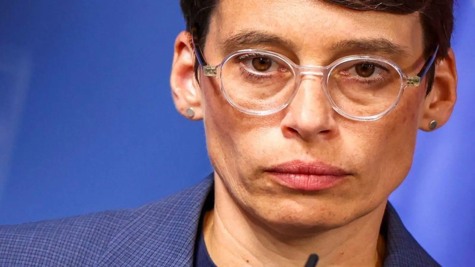 Paul erklärte ihren Rücktritt mit der zunehmenden Polarisierung um ihre Person - und gab sich selbstkritisch. (Foto: Christoph Reichwein/dpa)