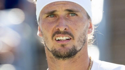Alexander Zverev hatte in seinem Auftaktspiel in Cincinnati viel Mühe. (Archivbild) (Foto: Yannick Legare/ZUMA Press Wire/dpa)
